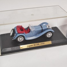 De Agostini auto elitè anni 30 Jaguar SS 100-1938 - 1/43