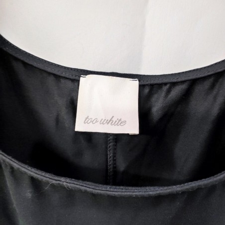 Abitino donna senza maniche nero Too White tg S