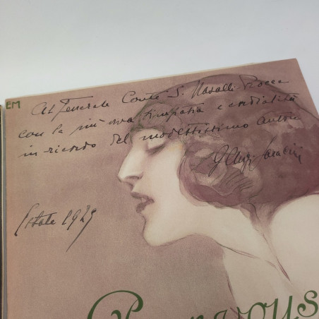 Lotto di 4 spartiti periodo fascista anni 20/30 con autografi autori