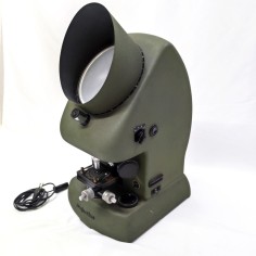 Microscopio monoculare Projectina anni 60 testato funzionante 2