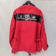 Giaccone moto con autografo originale pilota Marco Simoncelli