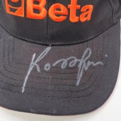 Cappellino con autografo pilota Valentino Rossi 2
