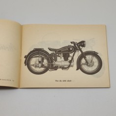 Libretto uso manutenzione Notice d'Entretien Motocyclette BMW R25/3 francese 2