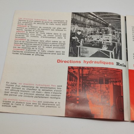 Brochure Reis Direction Hydailiques francese