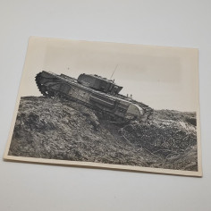 Fotografia carro armato inglese 26x20 cm