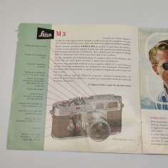 Originale brochure Listino Photo nr. 8740 Leica M3 del 1954 2