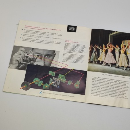 Originale brochure Listino Photo nr. 8740 Leica M3 del 1954