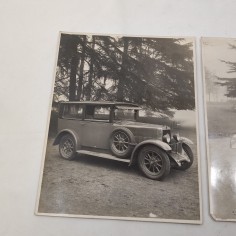 Lotto di due fotografie in bianco e nero auto anni 30 2