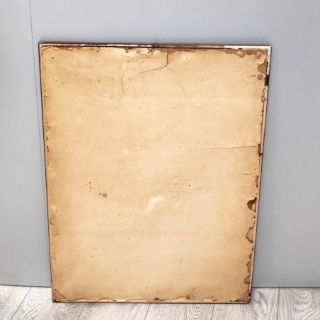 Quadro pastello su carta Enzo Grande Neve 44x63 cm 60x80 cm cornice