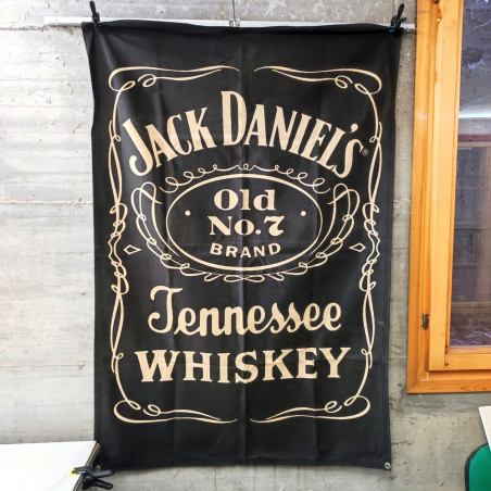 Drappo Jack Daniel's Tennesse Whiskey tela stampata dimensioni 92x135 cm