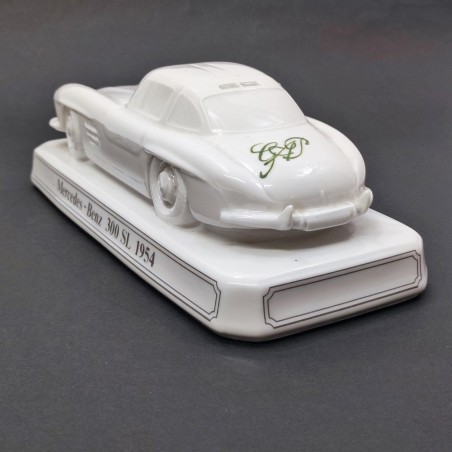 Modellino in ceramica Mercedes Benz 300 SL del 1954 Seltmann Weiden Bavaria
