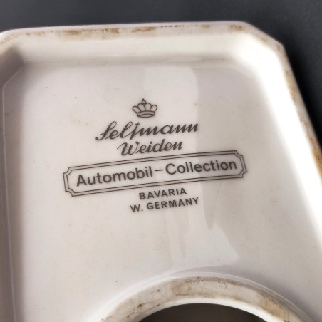 Modellino in ceramica Mercedes Benz 300 SL del 1954 Seltmann Weiden Bavaria