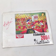 Calendaro Matitiaccia con autografo M. Schumacher