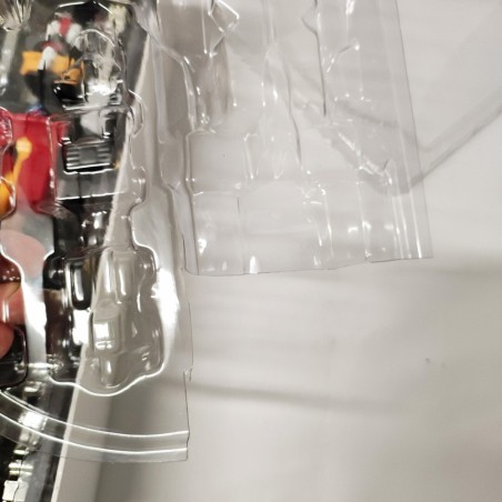 Robot Voltron Lion Set Toynami montato per prova due difetti