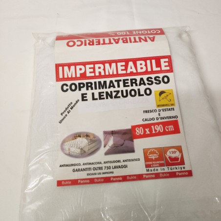 Lotto di 50 copri materassi singoli impermeabili nuovi