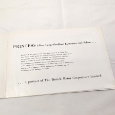 Brochure The 4 Litre Princess Catalogo in inglese Auto 4 litri BMC Ltd 1959 2