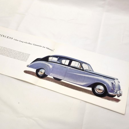 Brochure The 4 Litre Princess Catalogo in inglese Auto 4 litri BMC Ltd 1959