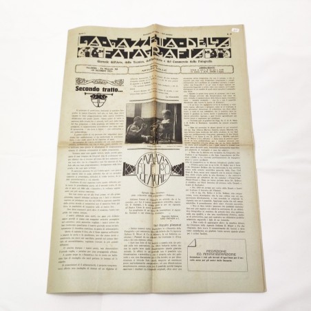 Rivista La Gazzetta della Fotografia 20 Dicembre 1923
