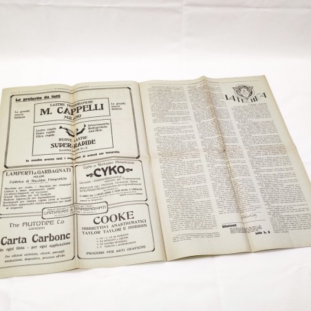 Rivista La Gazzetta della Fotografia 20 Dicembre 1923