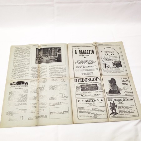 Rivista La Gazzetta della Fotografia 20 Dicembre 1923