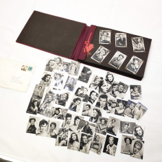 Album foto attori (228) + busta con foto sciolte (49)