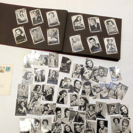 Album foto attori (228) + busta con foto sciolte (49)