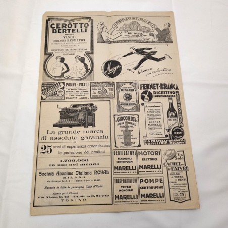 Quotidiano l'Alfiere 16 aprile 1932 X - Anno XIII n° 16