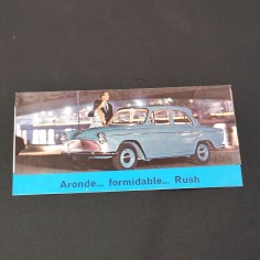 Brochure deplian Aronde testo in francese 21x10 cm