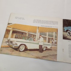 Brochure catalogo Auto Ford 1959 testo in cirillico, macchia in copertina 2