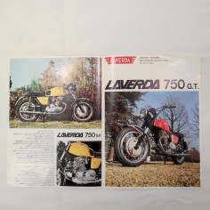 Brochure catalogo moto Laverda 750 SF e GT 2