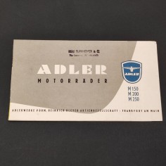 Catalogo moto Adler M 150 M 200 M 250 tedesco