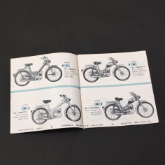 Catalogo pieghevole gamma moto BM Marino Bonvicini Bologna 2
