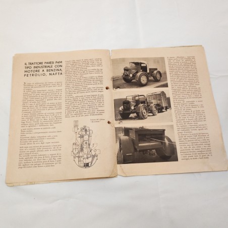 Catalogo trattore Pavesi PAM 40 cv. 4 ruote motrici licenza Hesselman