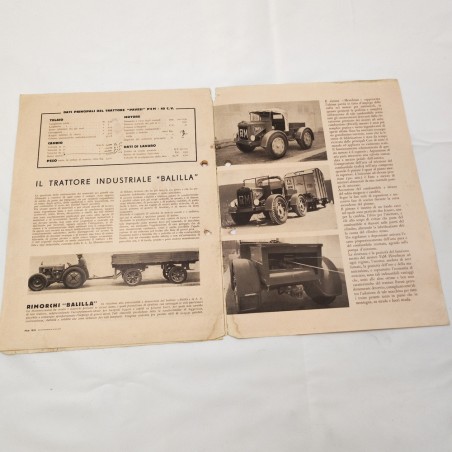 Catalogo trattore Pavesi PAM 40 cv. 4 ruote motrici licenza Hesselman