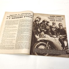 Rivista Moto Ciclismo Anno 4 0n° 12 - 25 marzo 1954 articolo Guzzi 2