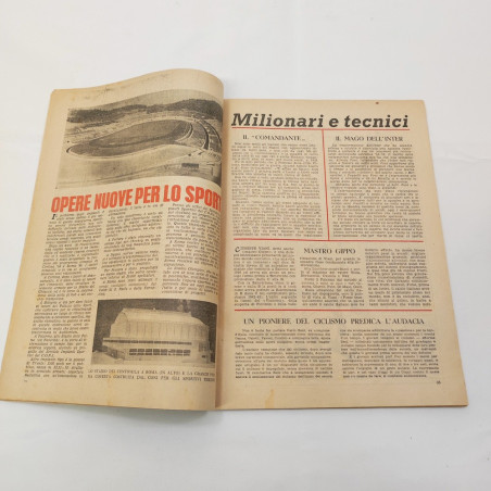 Rivista 6 anni di sport in Italia supplemento al Giornale d'Italia cop.Bartali
