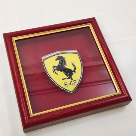 Adesivo originale Scuderia FERRARI scudetto 140x180 mm