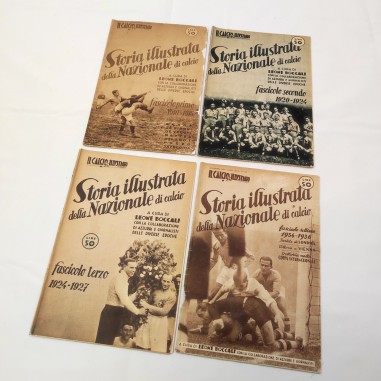 4 riviste Storia della nazionale di calcio 1910-1936