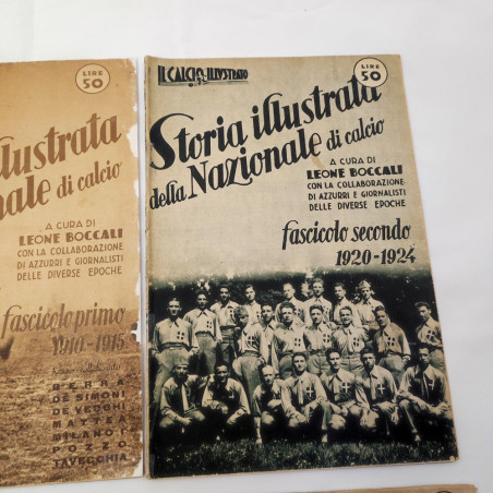 4 riviste Storia della nazionale di calcio 1910-1936