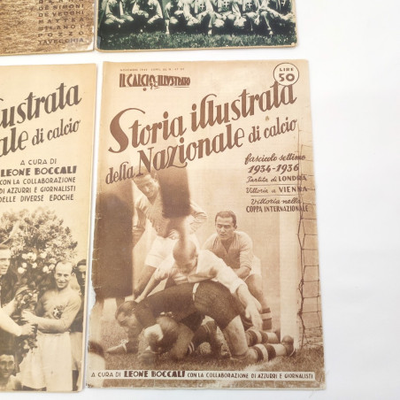 4 riviste Storia della nazionale di calcio 1910-1936