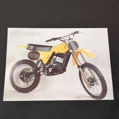 Brochure formato A4 Valenti moto CR125A