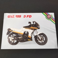 Garelli GTA 125 3 FD brochure depliant molto buono