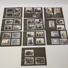 Lotto di 44 fotografie Marina Militare 2° Guerra Mondiale