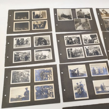 Lotto di 44 fotografie Marina Militare 2° Guerra Mondiale