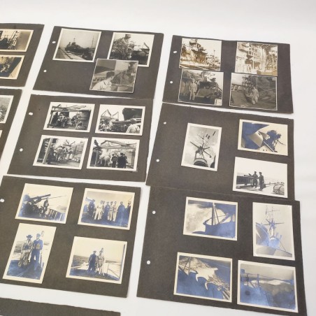 Lotto di 44 fotografie Marina Militare 2° Guerra Mondiale