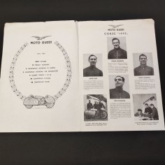 Opuscolo MOTO GUZZI La marca che detiene il primato dei primati 1955 2