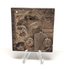 Placca 1° raduno RACI Salsomaggiore 1932 an. X