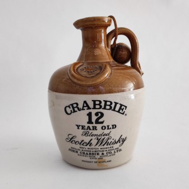Bottiglia Whisky Crabbie 12 anni importatore Vismara