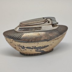 Accendino tavolo Ronson l. 11,5 cm forma ovale 2
