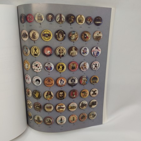 Libro Price guide to collectible pin-back buttons 1896-1986 Ted Hake, Russ King